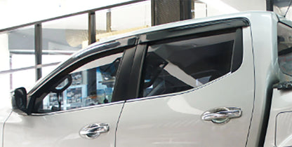 Weathershields Window Visors for Nissan Navara Frontier D23 (2014-2024)