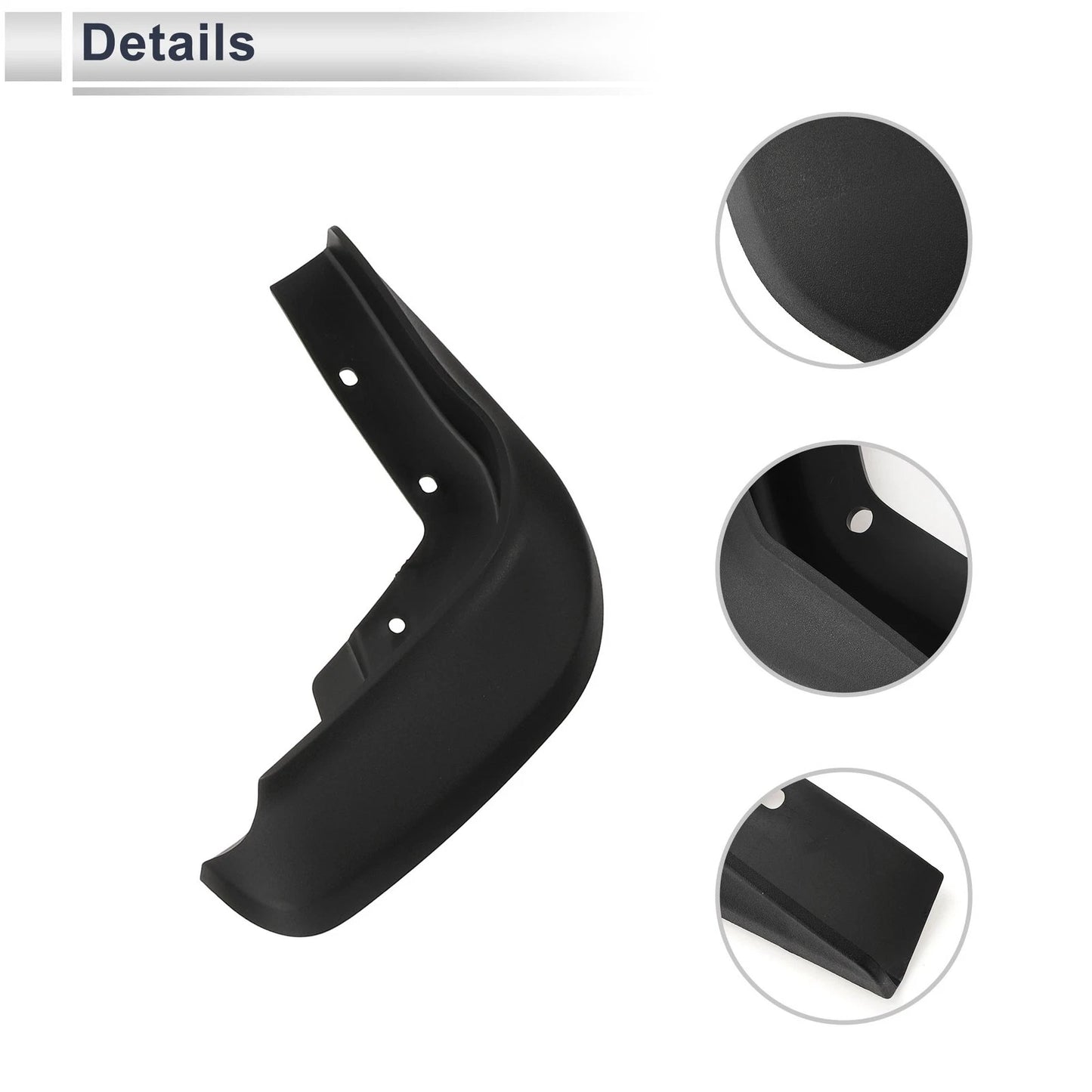 Mud Flaps Splash Guards 1 Set for Volvo XC60 (2014-2017)