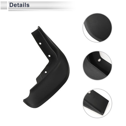 Mud Flaps Splash Guards 1 Set for Volvo XC60 (2014-2017)