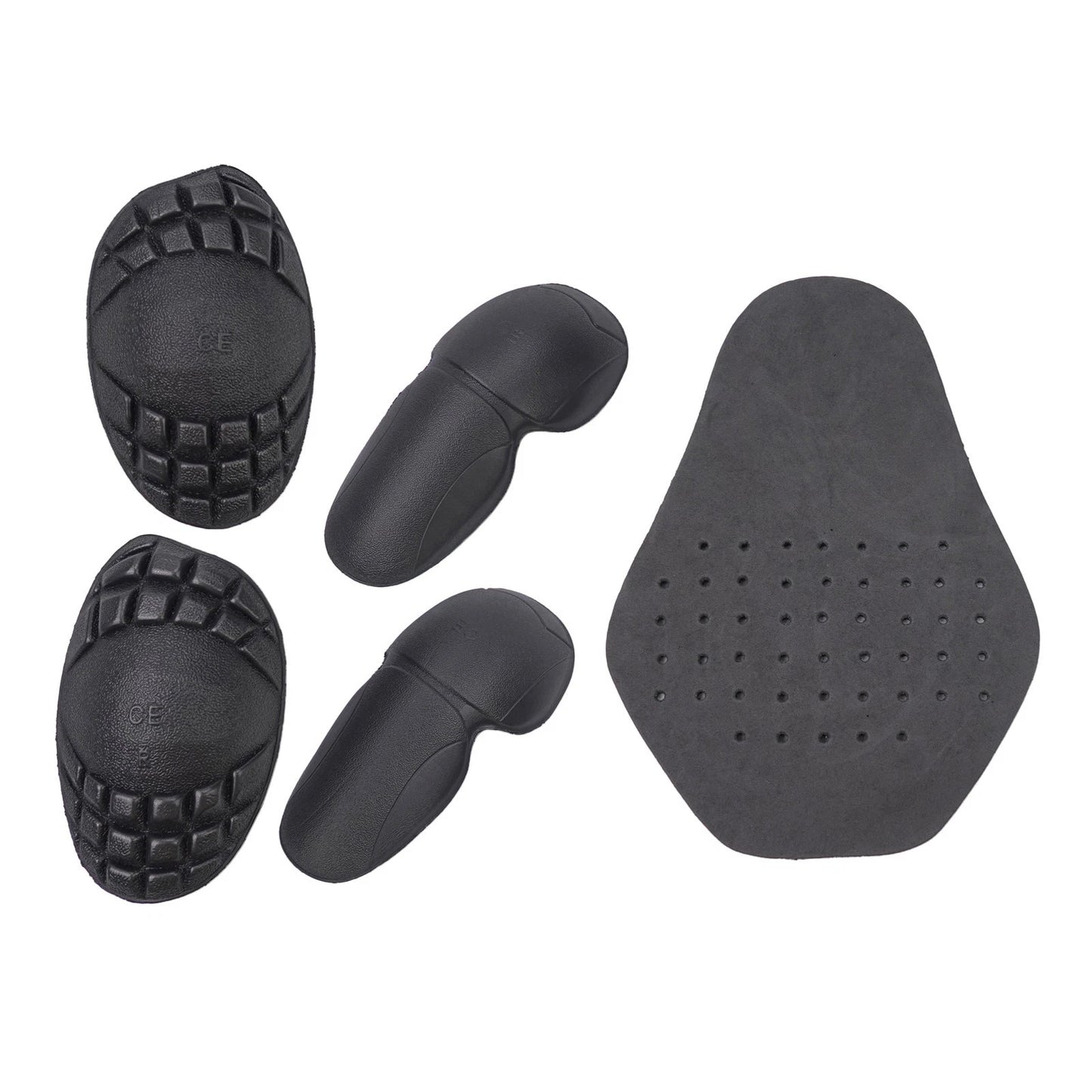 Protectors / 5Pcs / Black Elbow & Shoulder Protectors for Motorcycle