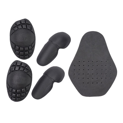 Protectors / 5Pcs / Black Elbow & Shoulder Protectors for Motorcycle