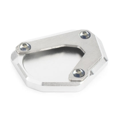 Kickstand Side Stand Enlarger Pad Silver for BMW R1200RT (2004-2017)