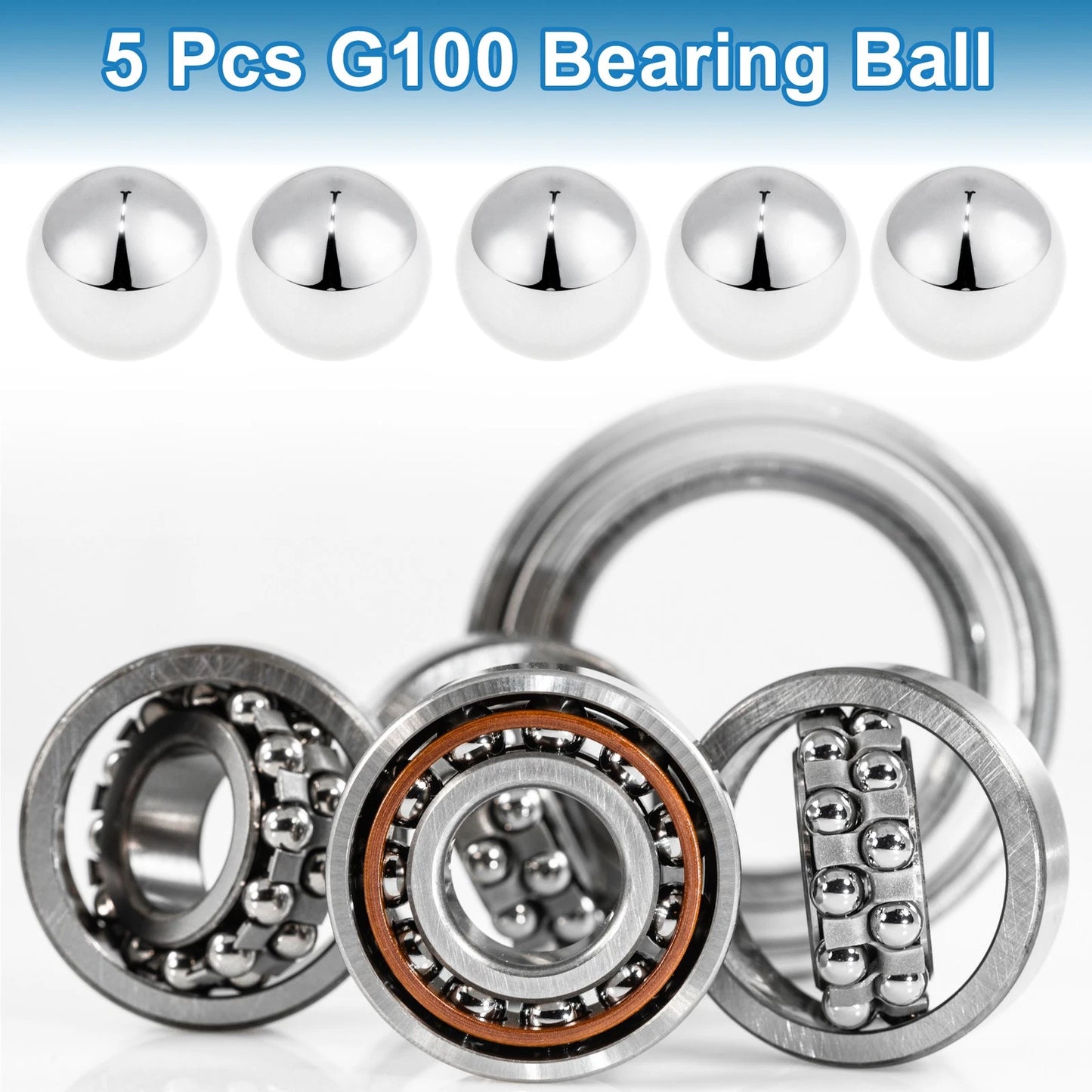Bearing Ball 19.05mm Steel G100 Precision 5 Pcs
