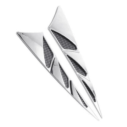 Universal Car Air Flow Fender Side Vent Stickers for Make & Model