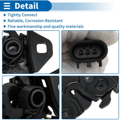 Hood Latch Assembly for Chevrolet Cruze (2016-2018)