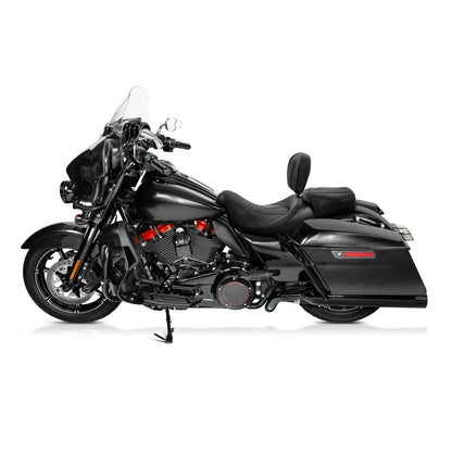 Driver Rider Backrest for Harley Touring Electra Road King Glide (2009-2023)