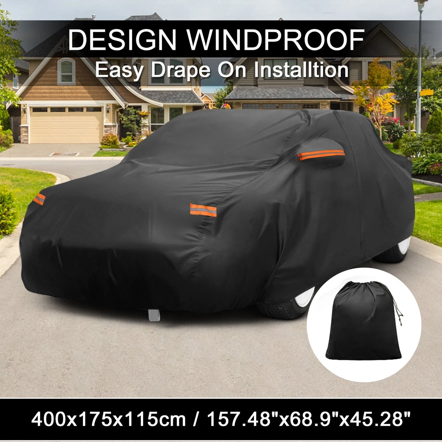 Waterproof Aluminum Film Car Cover for Mazda MX-5 Miata (2006-2015)