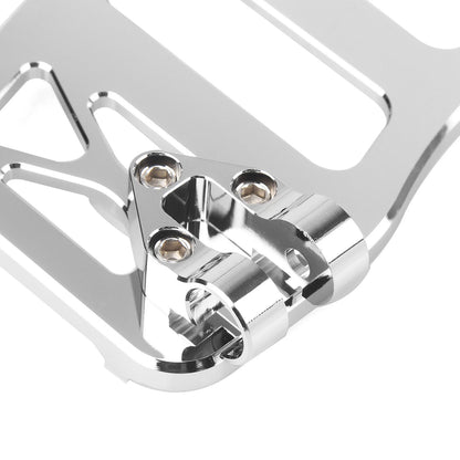 2 x Chrome Aluminum Front Floorboards for Harley Davidson FLT Touring (1984-)