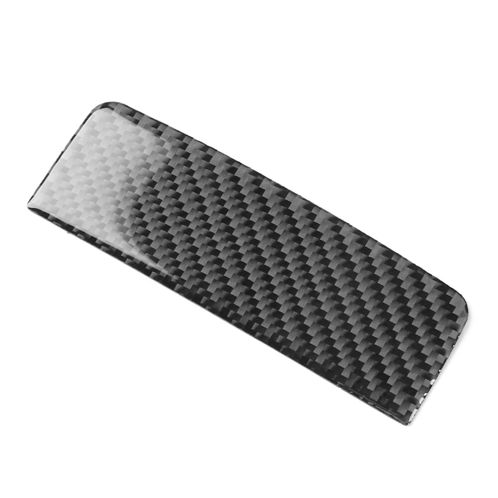 Carbon Fiber Black Rear Console Panel Cover for Subaru WRX STI (2015-2021)