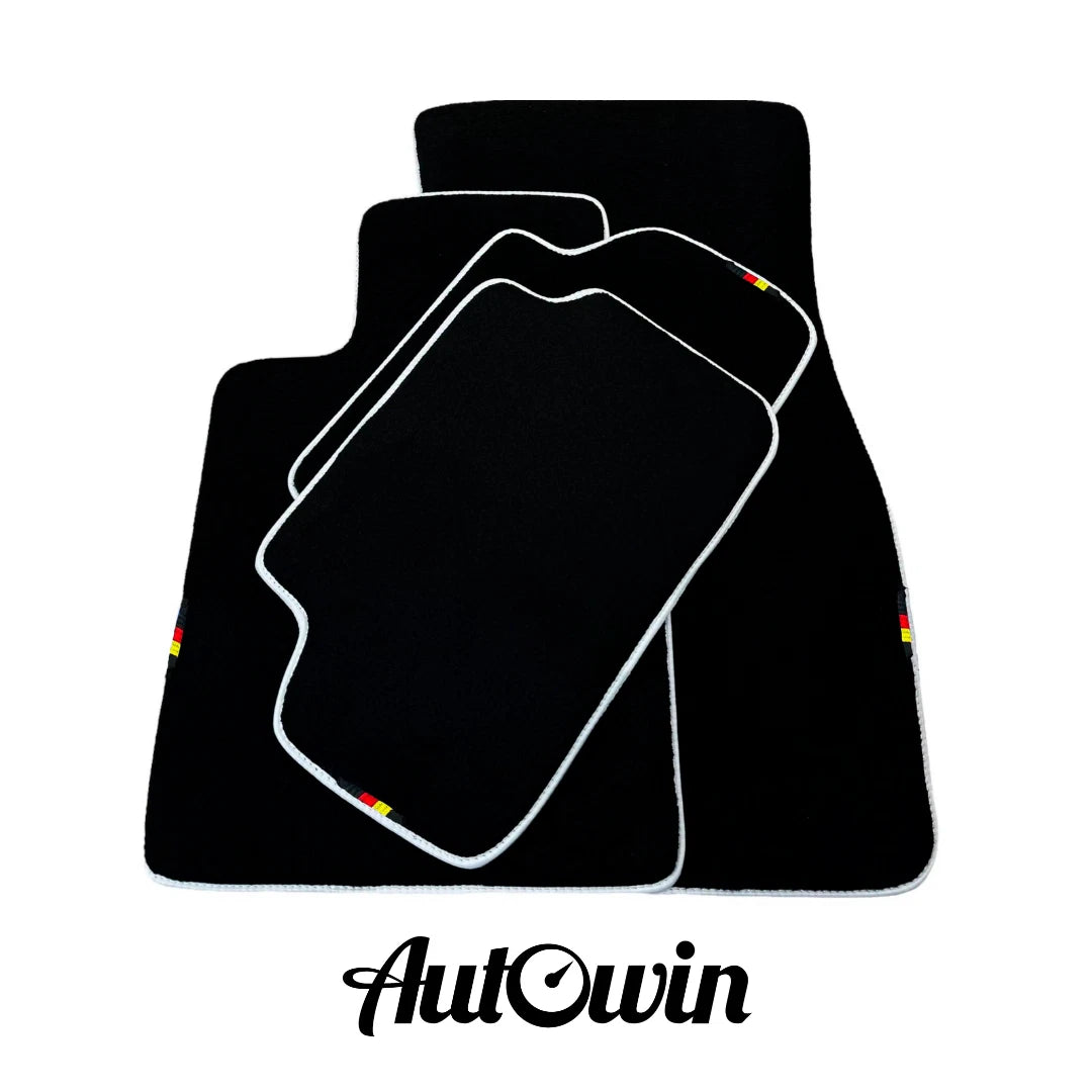 AutoWin Black Floor Mats for BMW 5 Series F11 Wagon (2010-2017)