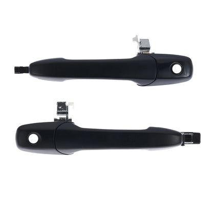 2 x Black Front LH + RH Door Handle Outer for Ford Ranger Mazda BT50 (2006–2011)
