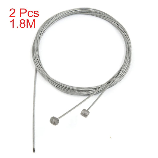 2 x Universal Front Rear Brake Cable Wire 1.8M for Motorcycle Scooter