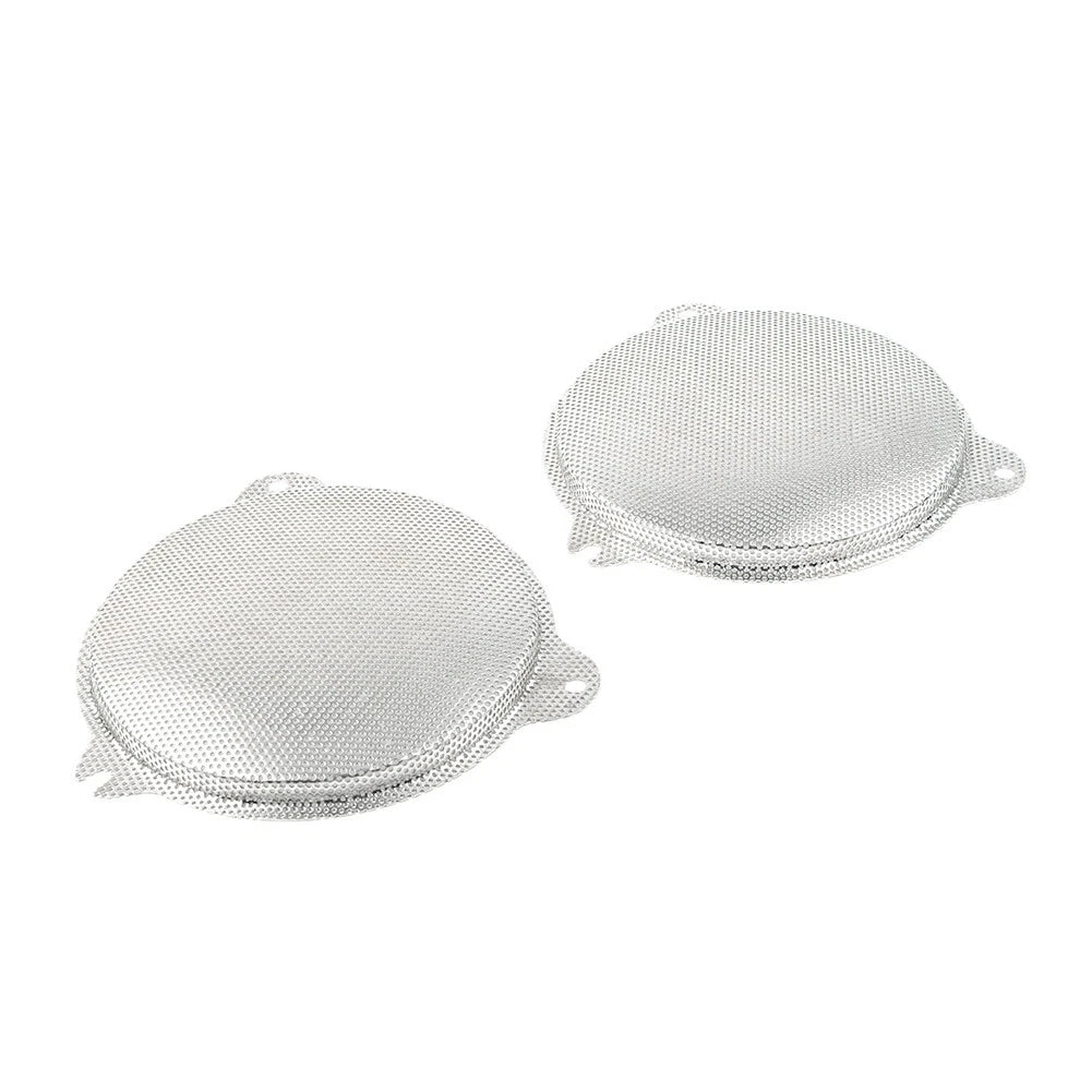 Mesh Front Speaker Grills Covers for Harley Electra, Street, Road Glide, Road King