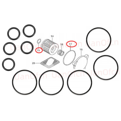 Oil Change O-Ring Kit for Suzuki Models