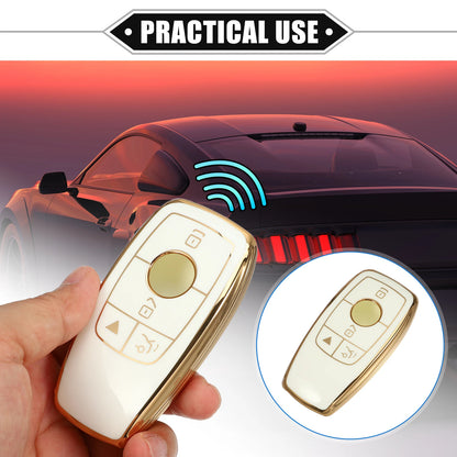 Key Fob Shell Cover Case for Mercedes Benz G-Class (2017-2021) TPU White