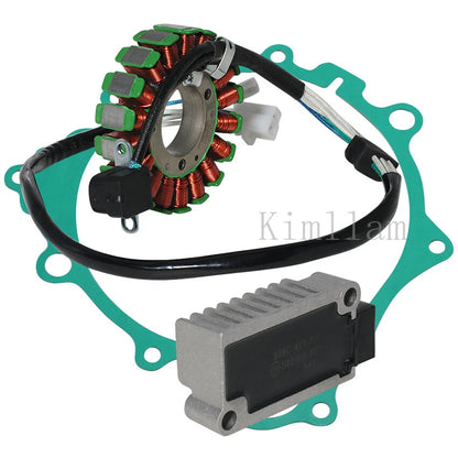 Stator Coil, Regulator Rectifier, Gasket for Yamaha TT250R, TT-R250 (1993-2006)