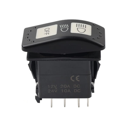 High Low Off Light Headlight Switch for Can-Am Defender Maverick (2016-2023)