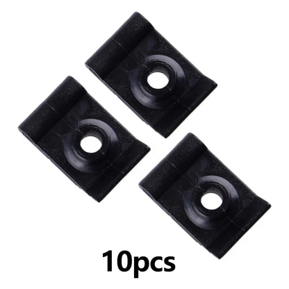 10 x Nylon U Nut Screw Grommet Clips for Toyota Accent (2000-2005)