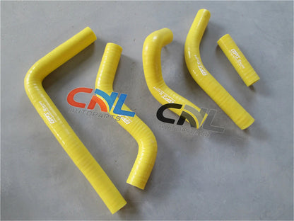 Silicone Radiator Hose for Suzuki RMZ450 (2011-2013) - Yellow 2 x Hoses