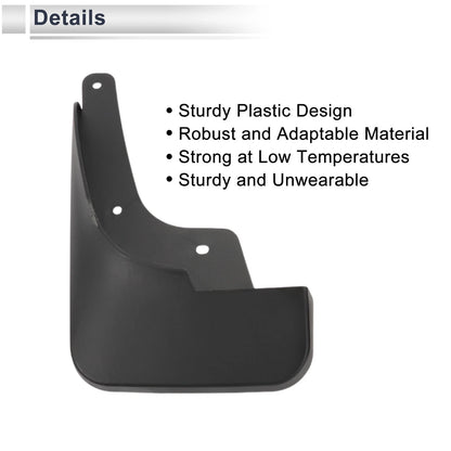 Mud Flaps Splash Guards 1 Set for Suzuki Vitara (1999-2005)