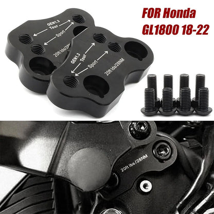 Adjustable Handlebar Risers for Honda Goldwing 1800 GL1800 (2018-2023)
