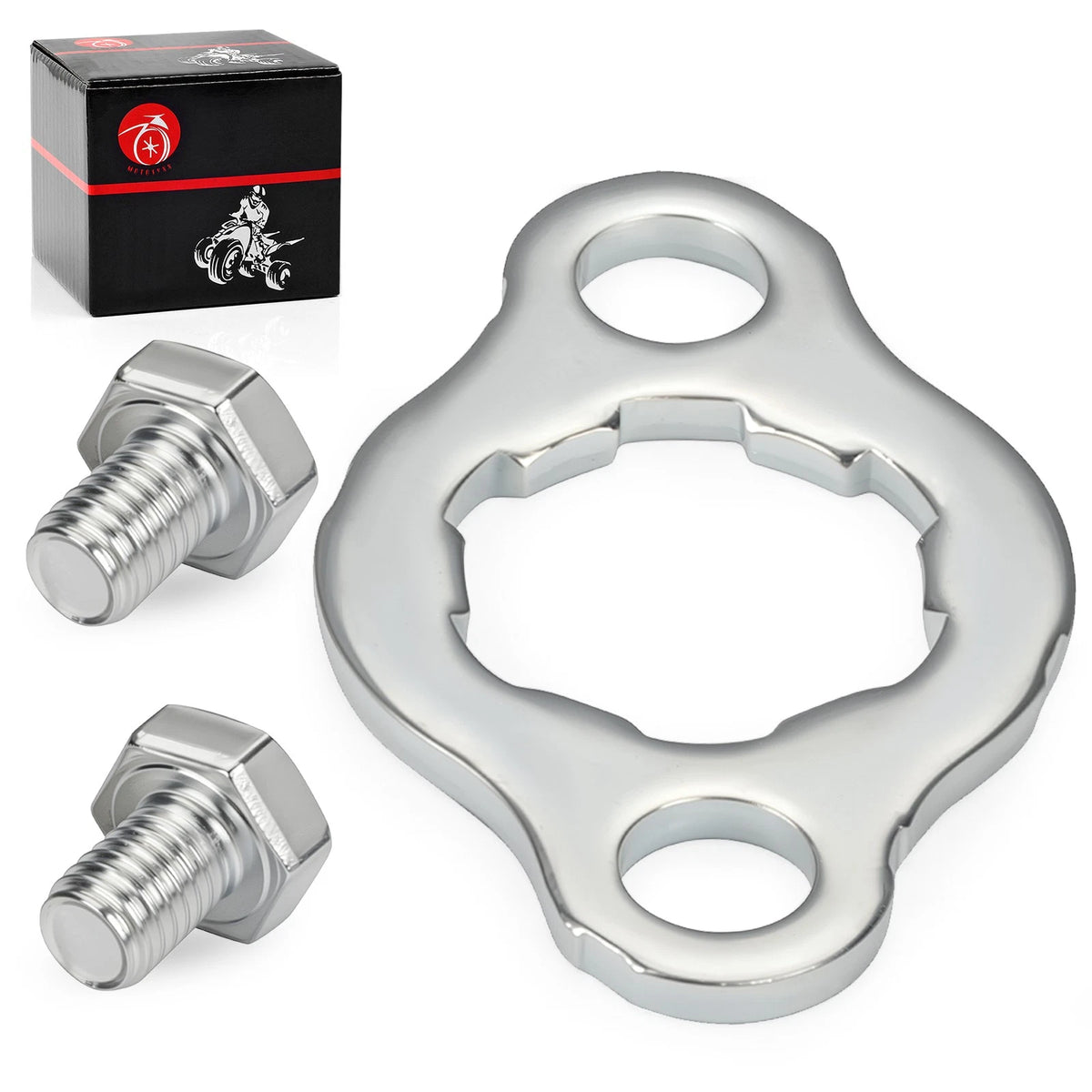 Front Sprocket Retainer Plate & Bolt for Honda XR100/XR100R 1981-1991