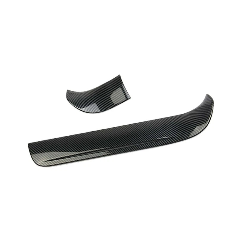 2 x ABS Carbon Fiber Dash Strip Covers for Dodge Durango (2011-2020)