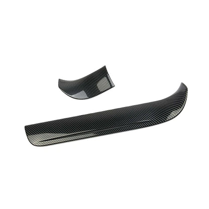 2 x ABS Carbon Fiber Dash Strip Covers for Dodge Durango (2011-2020)