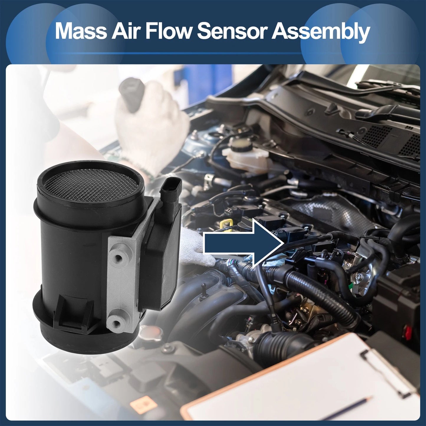 Mass Air Flow Sensor 1 Pc for Buick Excelle GT (2010–2015)