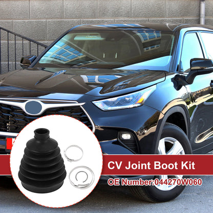 Outer CV Joint Boot Kit w/ Clamps for Toyota Highlander (2008-2013)