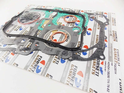 Complete Engine Gasket Set for Honda CB250N Twin Hawk (1980-1982)