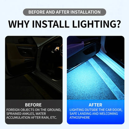 LED Door Light Welcome Light for Car - Magnetic USB Anti-Collision Lamp