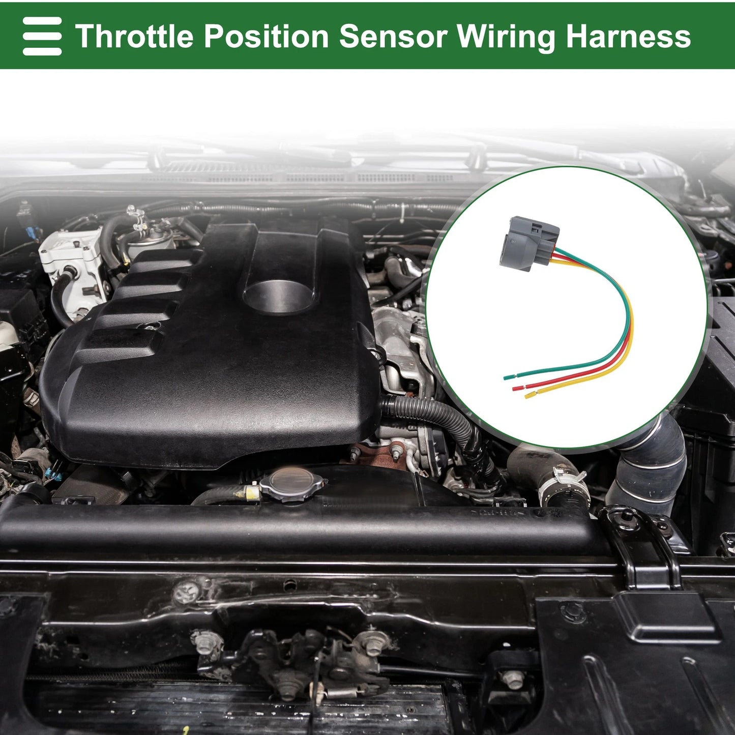3 x 3-Pin Sensor Wiring Harnesses for Acura CL (1997 - 1999)