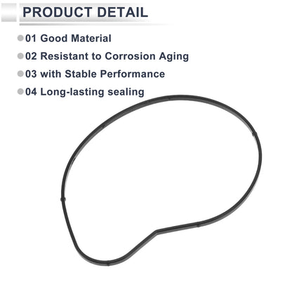 Water Pump Gasket for BMW 550i Base Rubber 1Pc Engine (2006 - 2010)