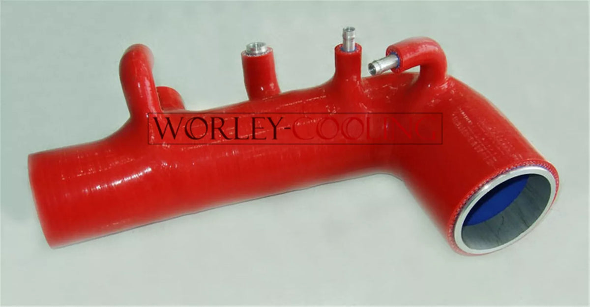 Red Silicone Induction Intake Pipe for Subaru WRX/STi GDB/GDA (2000-2008)