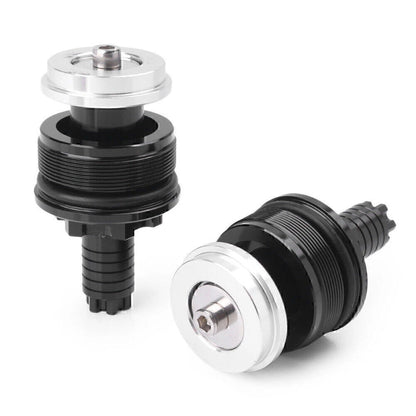 CNC Preload Adjusters for Yamaha YZF-R25/R3 Fork Bolts BLACK (2014-2023)