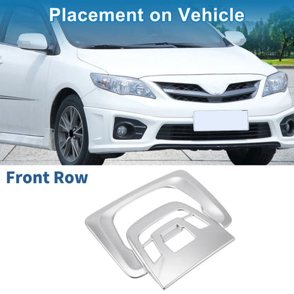 Car Front Row Headlight Trim Bezel for Toyota Corolla (2022–2024)