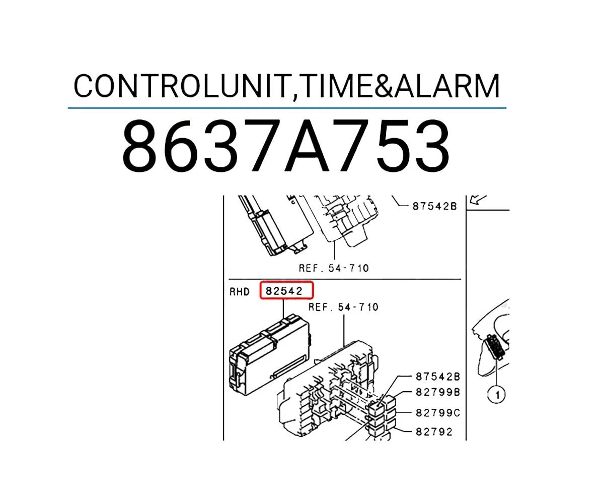 RHD Control Unit for L200 Triton 2WD (2005-2014)