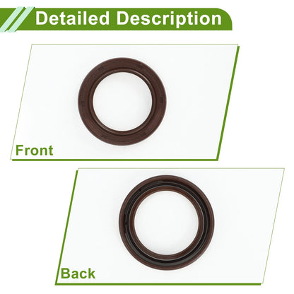 Front Crankshaft Oil Seal for MAZDA MX3 Mk5 Mk6 (1991-1998) 1 x Seal