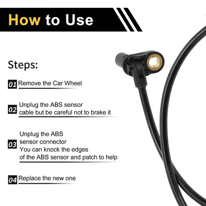 ABS Wheel Speed Sensor for Chevrolet Silverado 1500 (2007-2013)