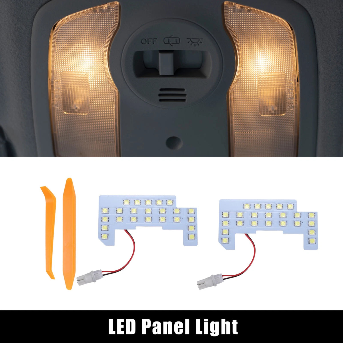Set  5050SMD 6000K White LED Dome Lights for Honda N-WGN (2013-2022)