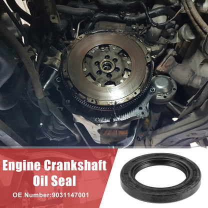 2 x Engine Crankshaft Oil Seal for Toyota Land Cruiser Black
