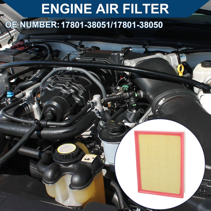 Engine Air Filter for Toyota 4Runner 4.0L (2010-2024) - 1 x Quality Replacement