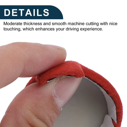 Gear Shift Knob Cover for Ford Mustang 2015-2021 Red Console Decorator