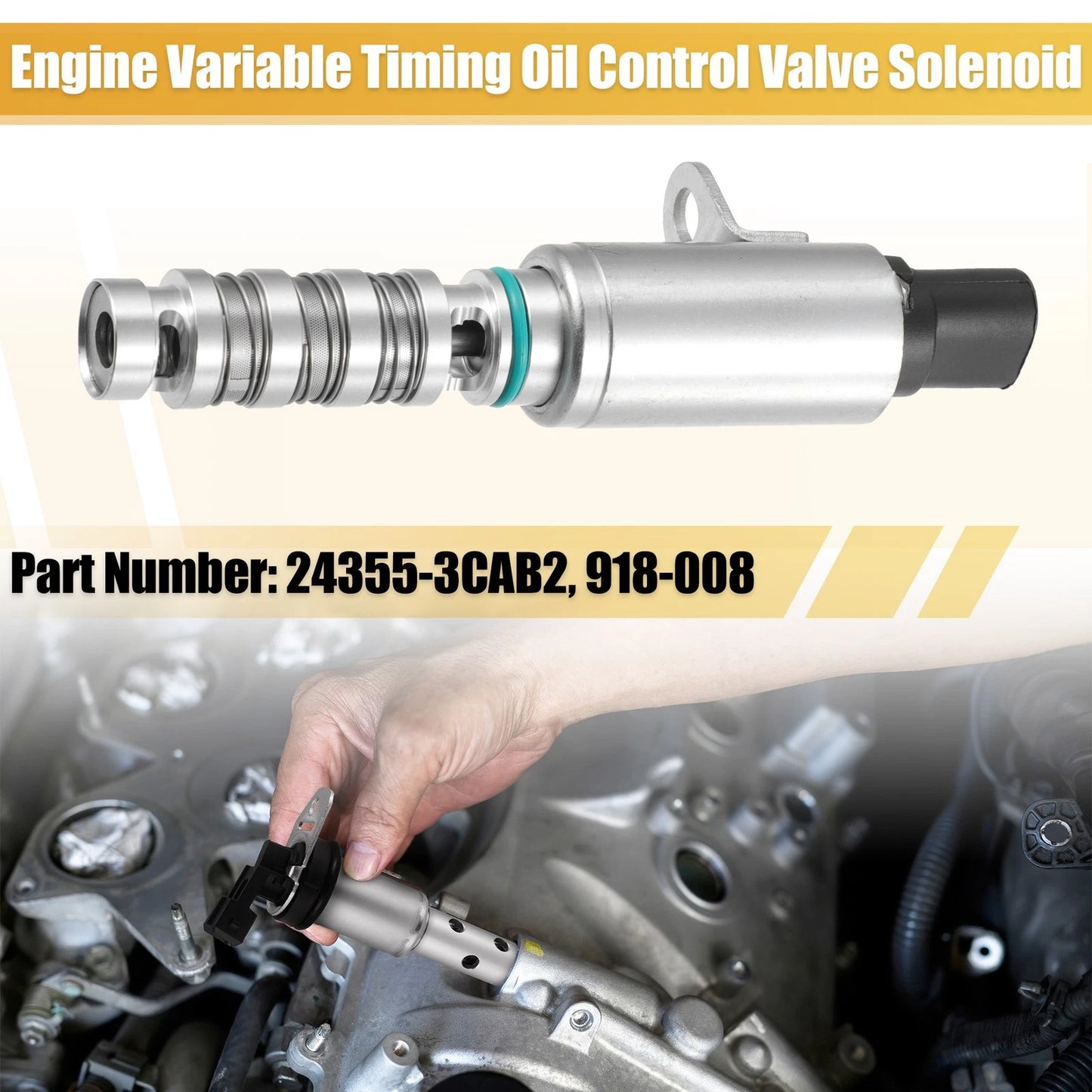 VVT Oil Control Valve for Hyundai Engine Camshaft (2011-2016)