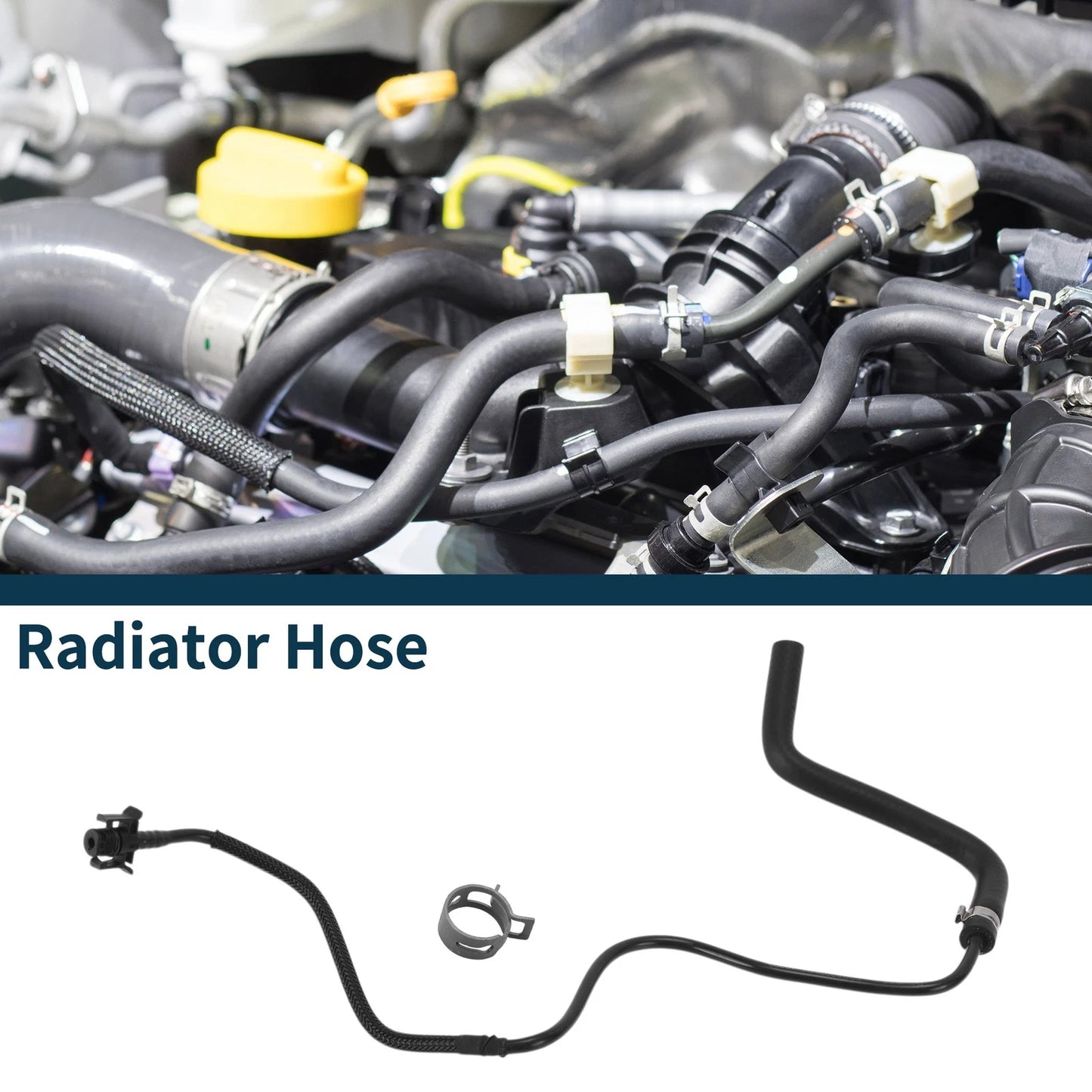 Radiator Hose for Ford Edge (2015-2025) Rubber Coolant Pipe