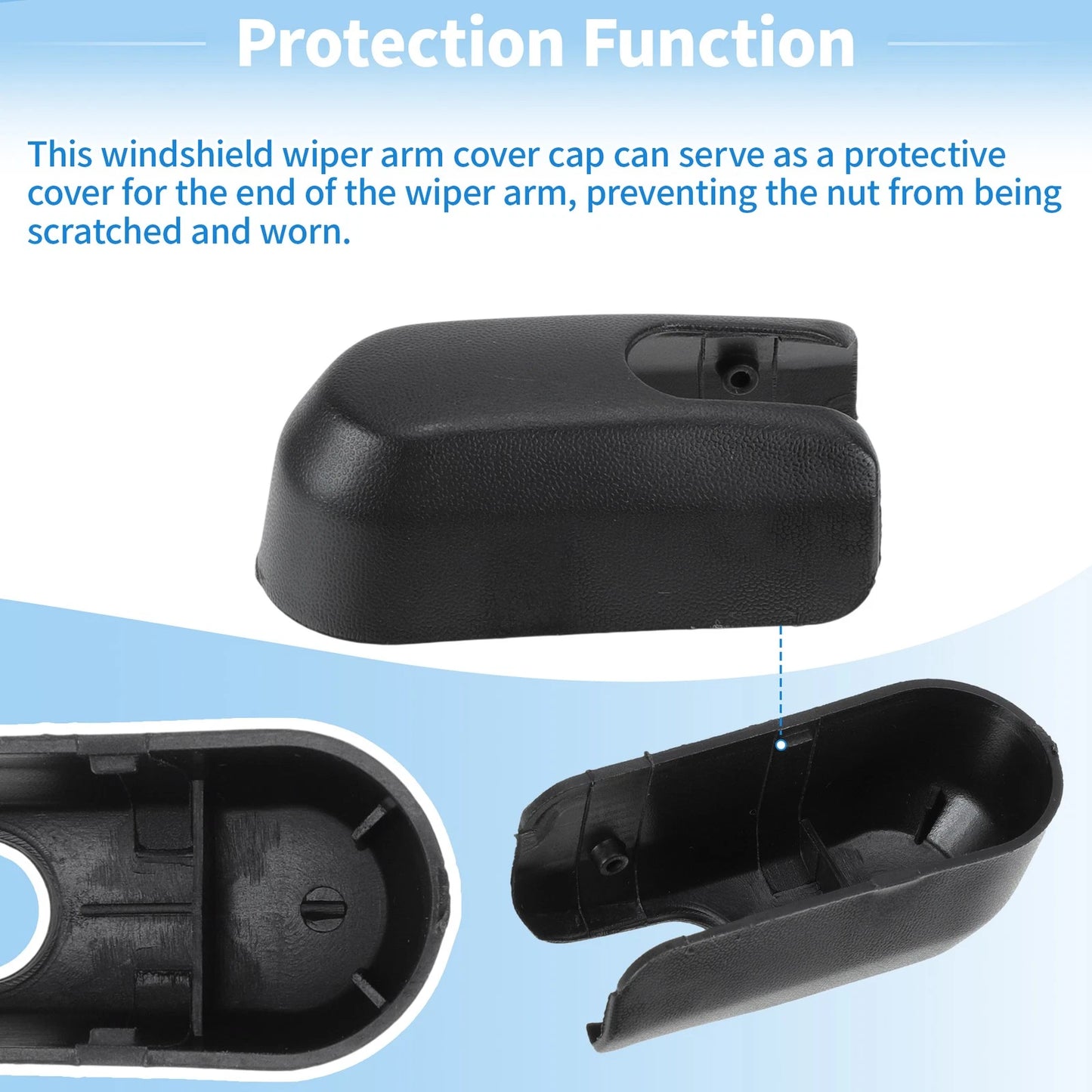 Rear Wiper Arm Nut Cover for Lexus GX470 RX330 Toyota 4Runner (2003-2009)
