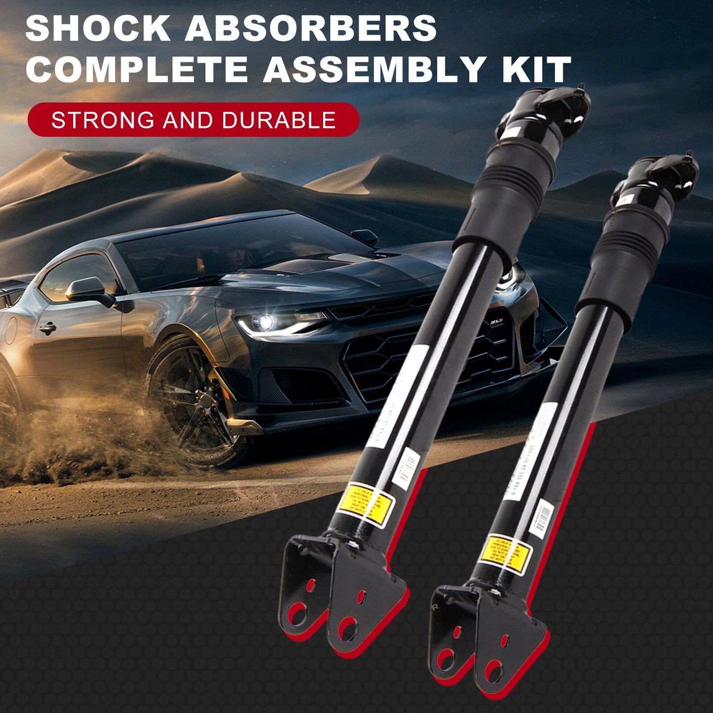 Rear Left & Right Shock Absorbers for Mercedes W164 ML280 ML300 ML350 ML500