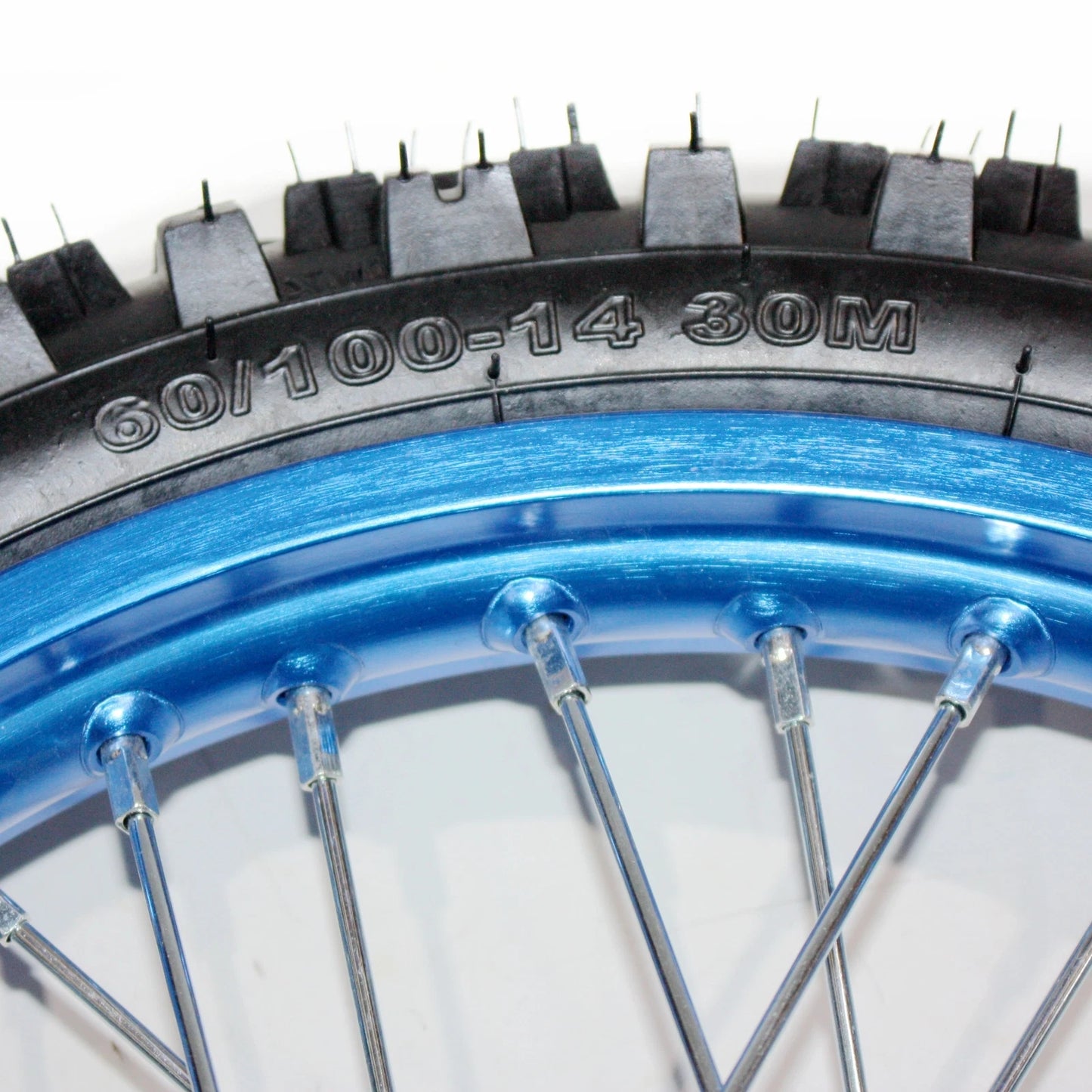15mm Axle Front Wheel Rim & Knobby Tyre for PIT PRO Dirt Bike