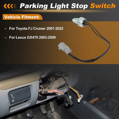 Brake Light Switch 1 pc for Toyota FJ Cruiser (2007–2022)